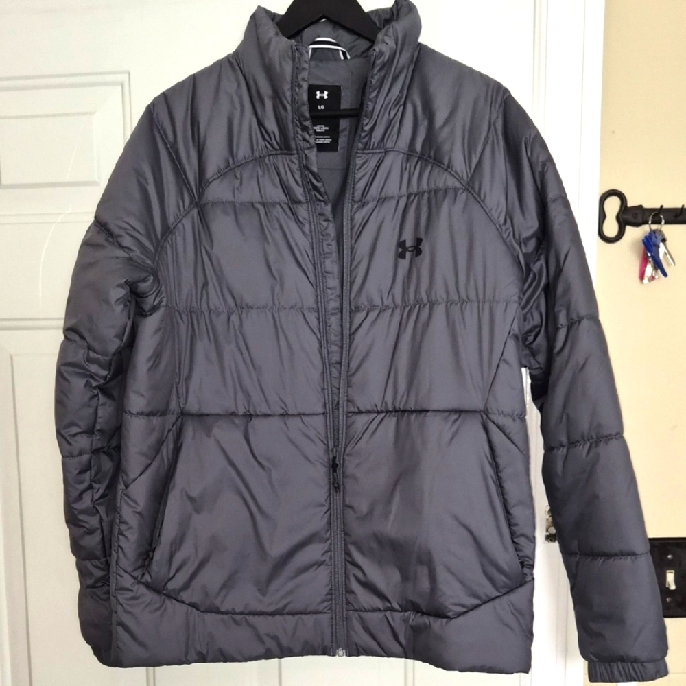 Under Armour Charcoal Puffer Jacket